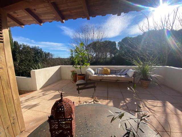 Petit Mas Calme Typique Du Sud ! Villa Valergues Buitenkant foto